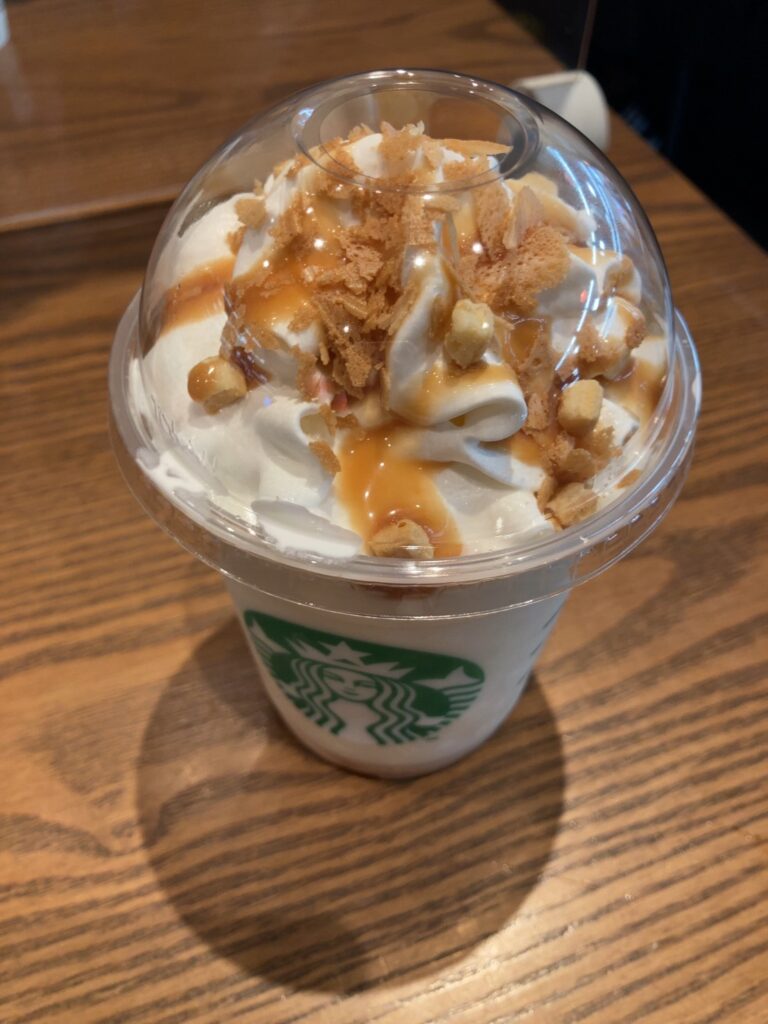 バターキャラメルミルフィーユフラペチーノ